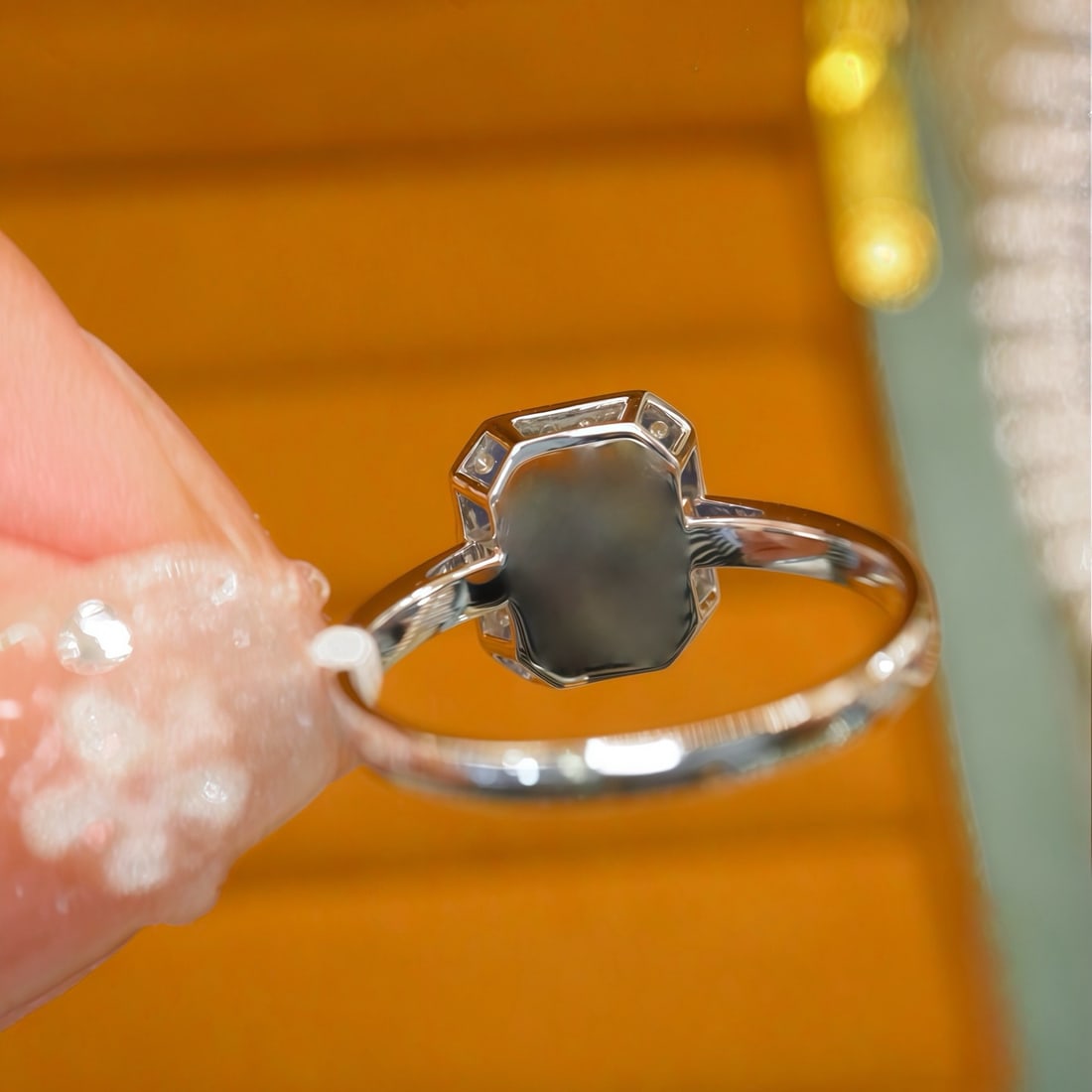 14k Gold 1.43 Ctw Natural Sapphire & Diamond Ring - 4