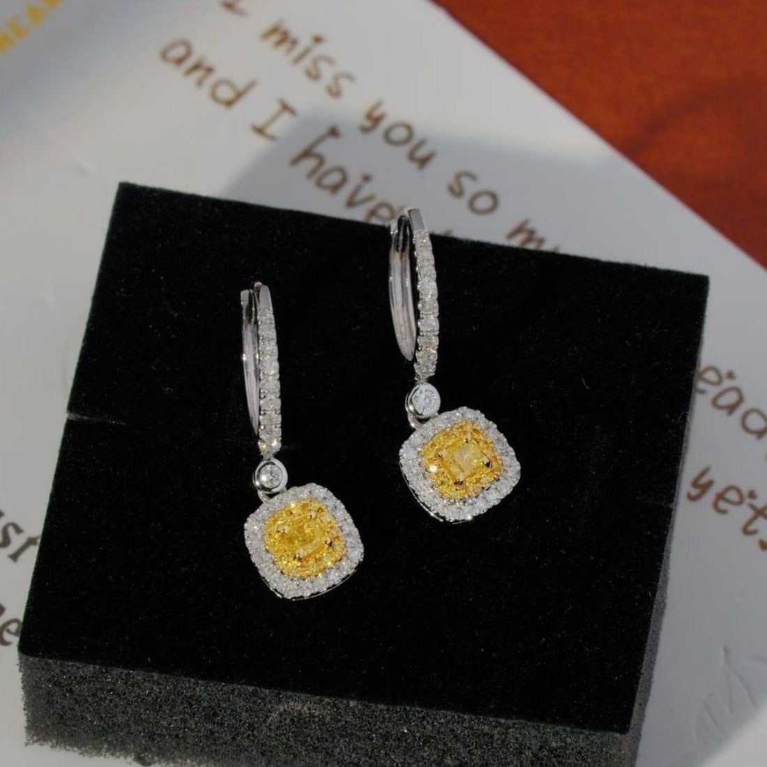 14k Gold 0.6 Ct Natural Color Diamond Earrings: Ref:231187050 // gold content:14k gold // main gemstone:diamond // shape:multiple // carat weight:0. 6ct // clarity grade:vs-si // color:color // treatment:natural // Condition: New Low Estimate: 2900