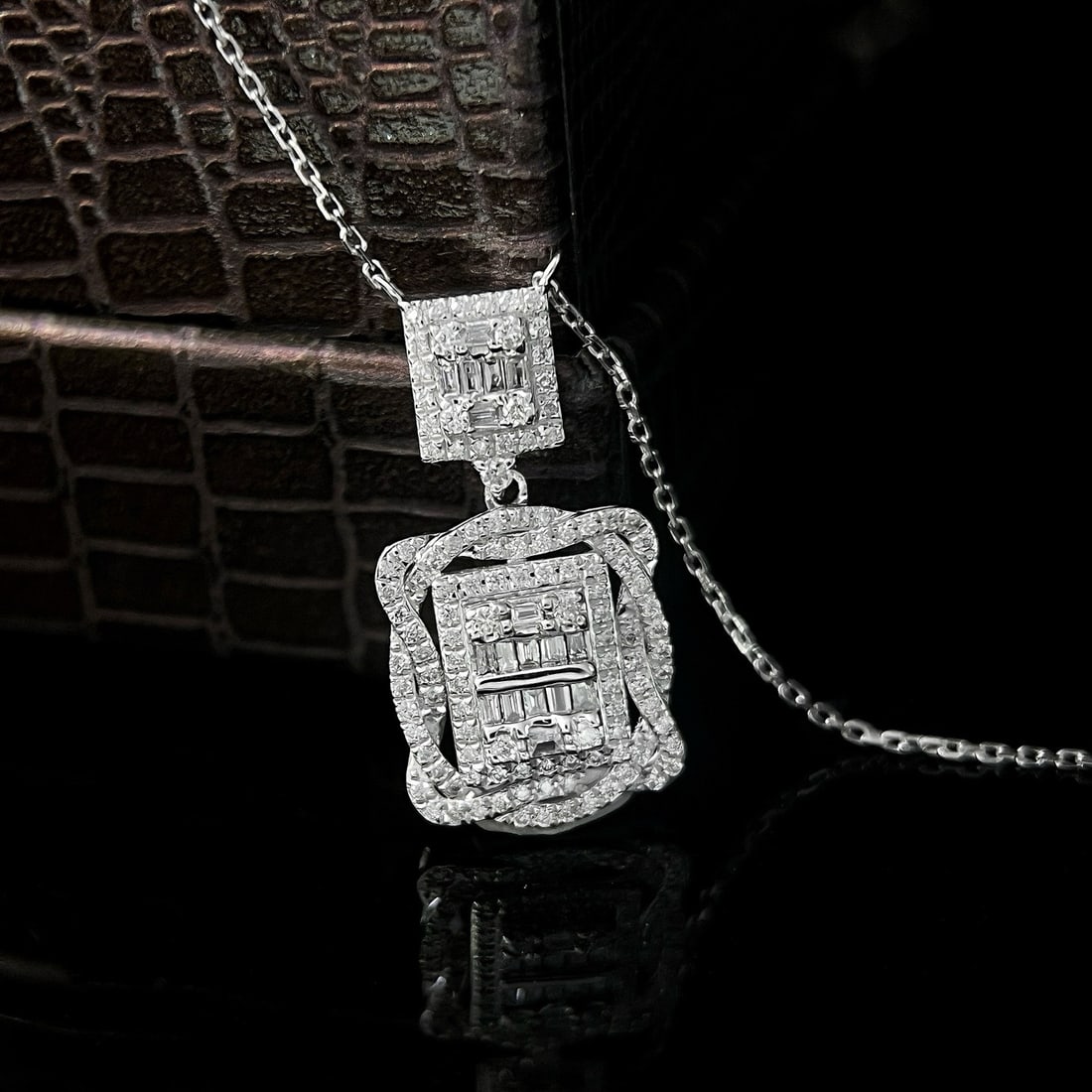 14k Gold 1.95 Ctw Natural H Diamond Jewelry Set - 2