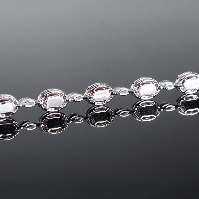 14k Gold 2.48 Ctw Natural Ruby & Diamond Bracelet - 4