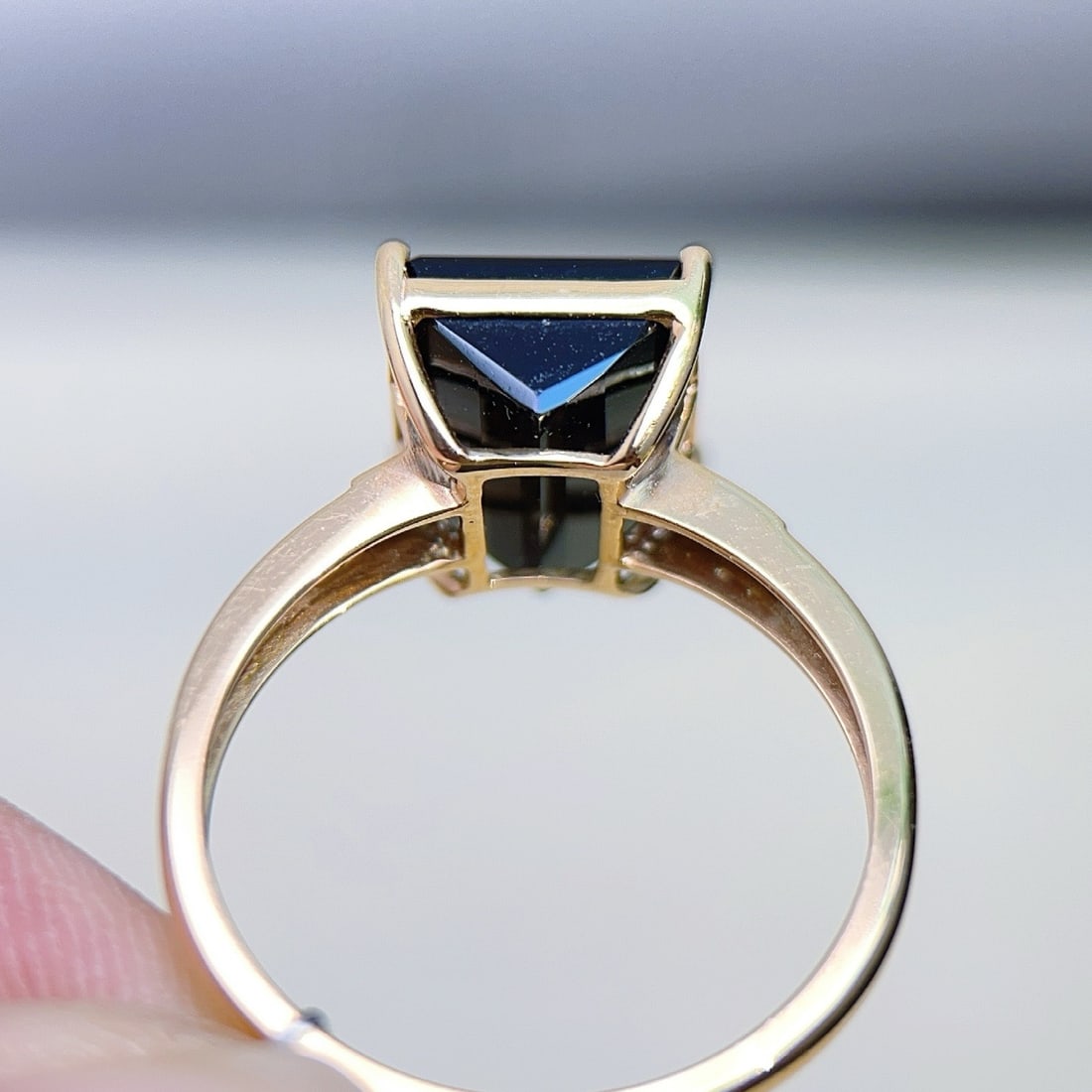14k Gold 4.47 Ctw Natural Tourmaline & Diamond Ring - 5