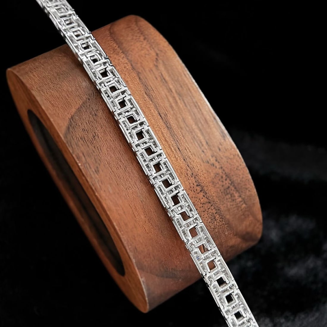 14k Gold 2.5 Ct Natural H Diamond Bracelet - 4