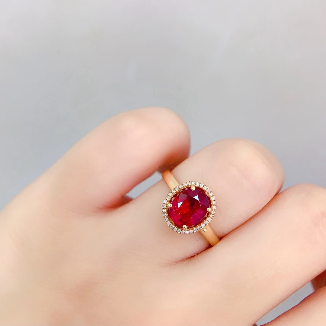 14k Gold 2.2 Ct Natural Tourmaline & Diamond Ring - 6
