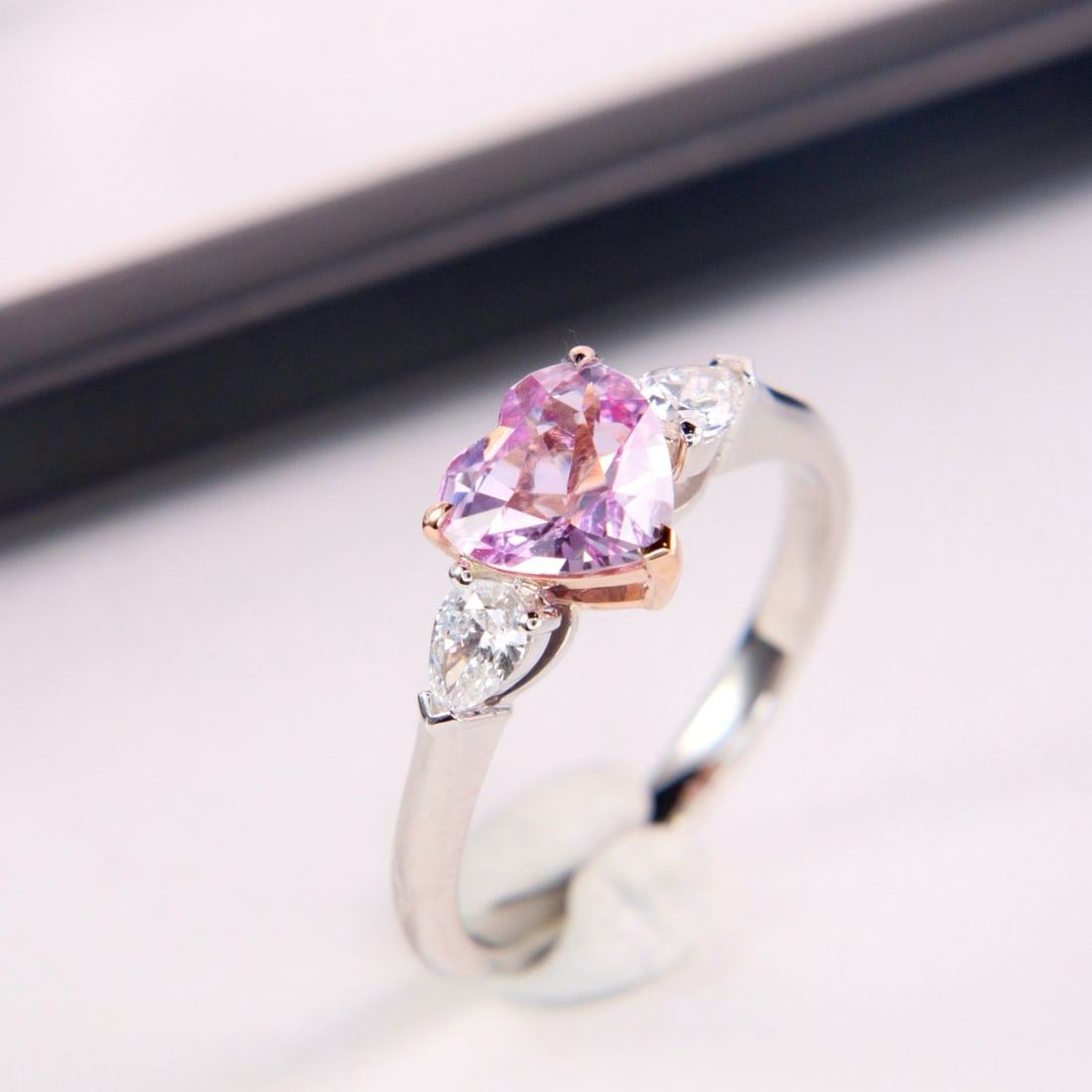 14k Gold 1.51 Ctw Natural Sapphire & Diamond Ring - 6