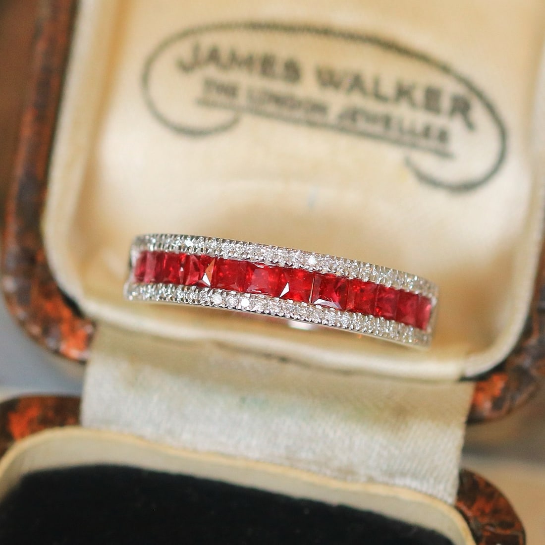 14k Gold 1.18 Ctw Natural Ruby & Diamond Ring - 2
