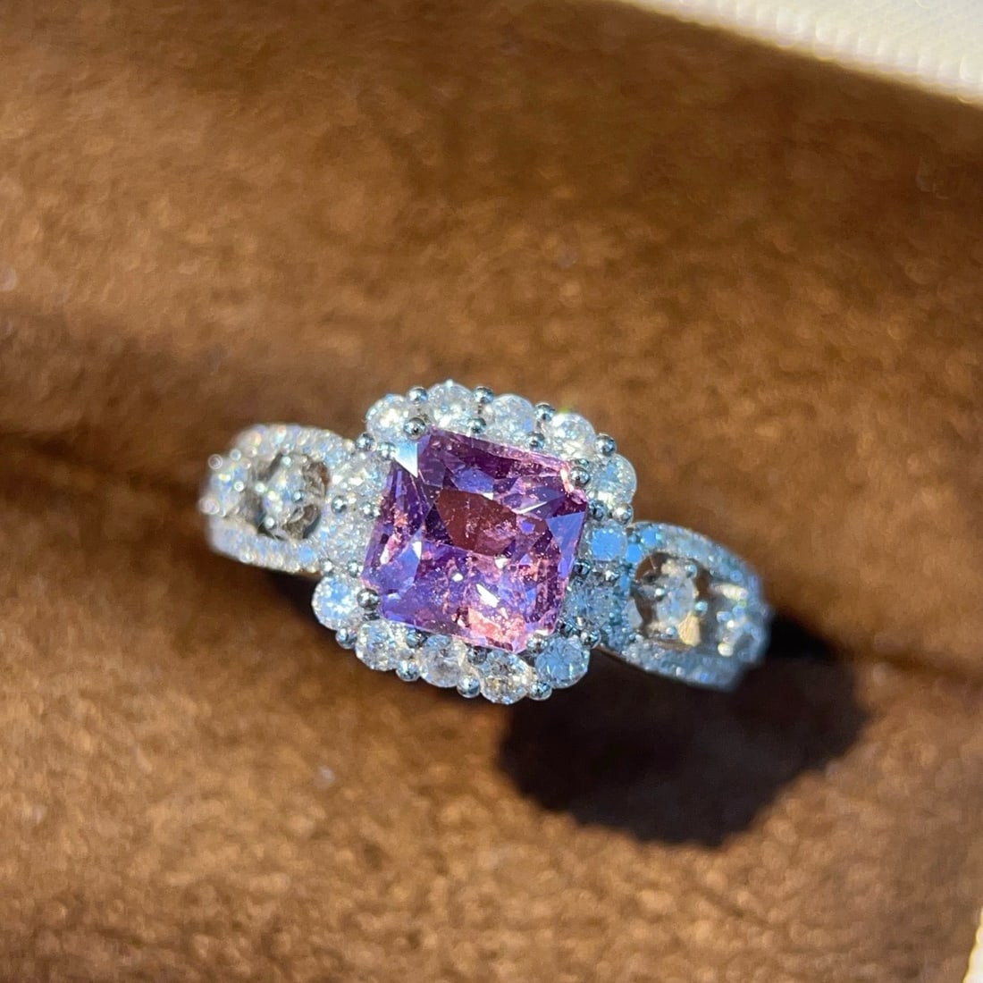 14k Gold 2.09 Ctw Natural Sapphire & Diamond Ring - 2