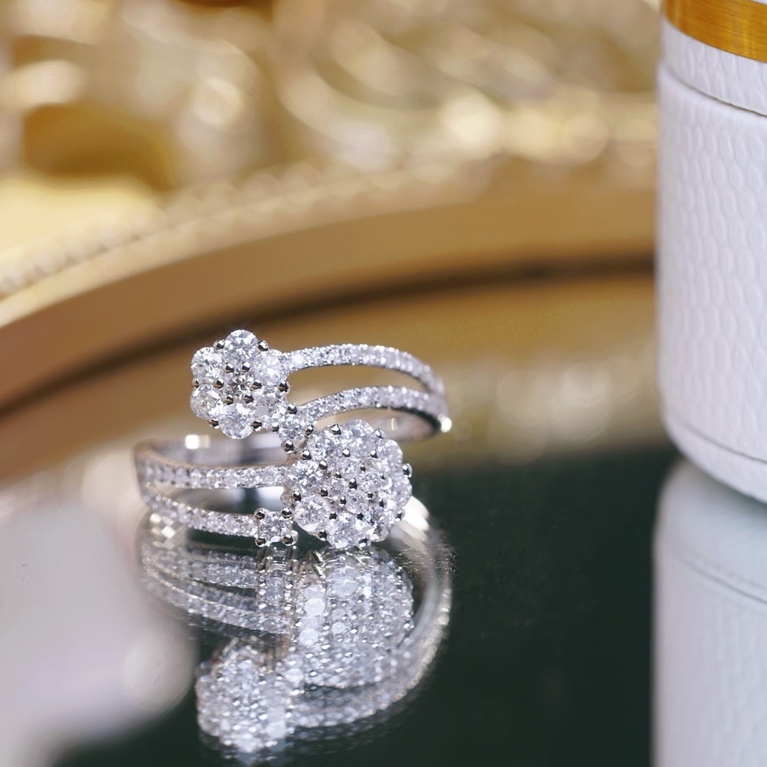 14k Gold 0.90 Ct Natural H Diamond Ring: Ref:231174443 // gold content:14k gold // ring size:7. 25us // // main gemstone:diamond // shape:round // carat weight:0. 90ct // clarity grade:vs-si // color:h // treatment:natural // cut grade:g //