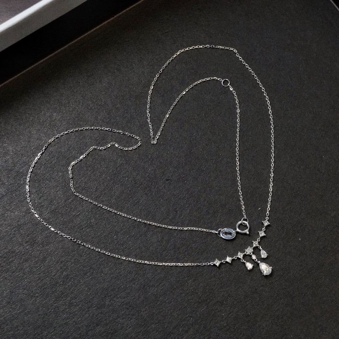 14k Gold 0.45 Ct Natural H Diamond Necklace: Ref:230947010 // gold content:14k gold // main gemstone:diamond // shape:multiply // carat weight:0. 45ct // clarity grade:vs-si // color:h // treatment:natural // Condition: NewLow Estimate: