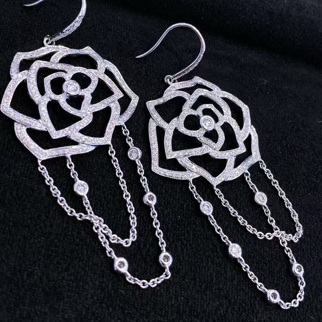 14k Gold 1.18 Ct Natural H Diamond Earrings: Ref:230948276 // gold content:14k gold // main gemstone:diamond // shape:round // carat weight:1. 18ct // clarity grade:vs-si // color:h // treatment:natural // cut grade:g // Condition: NewLow