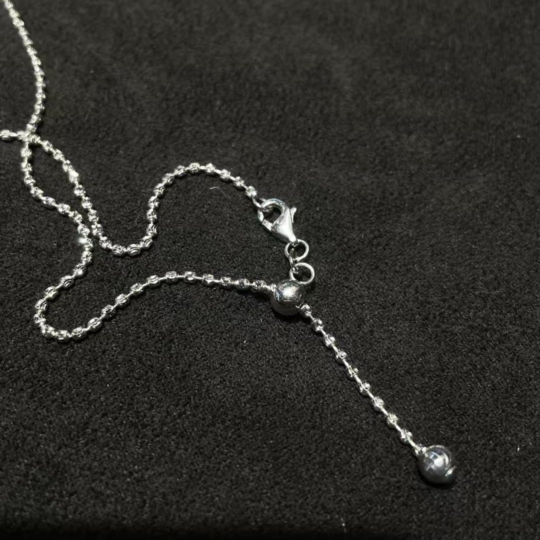 14k Gold 3.34 Ct Natural H Diamond Necklace - 3