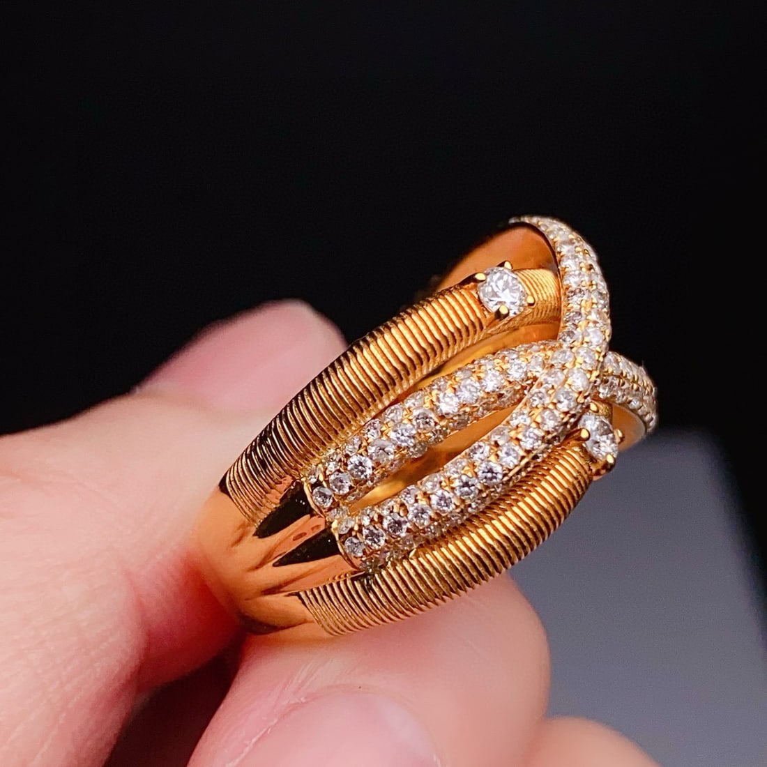 14k Gold 1.76 Ct Natural H Diamond Ring - 4