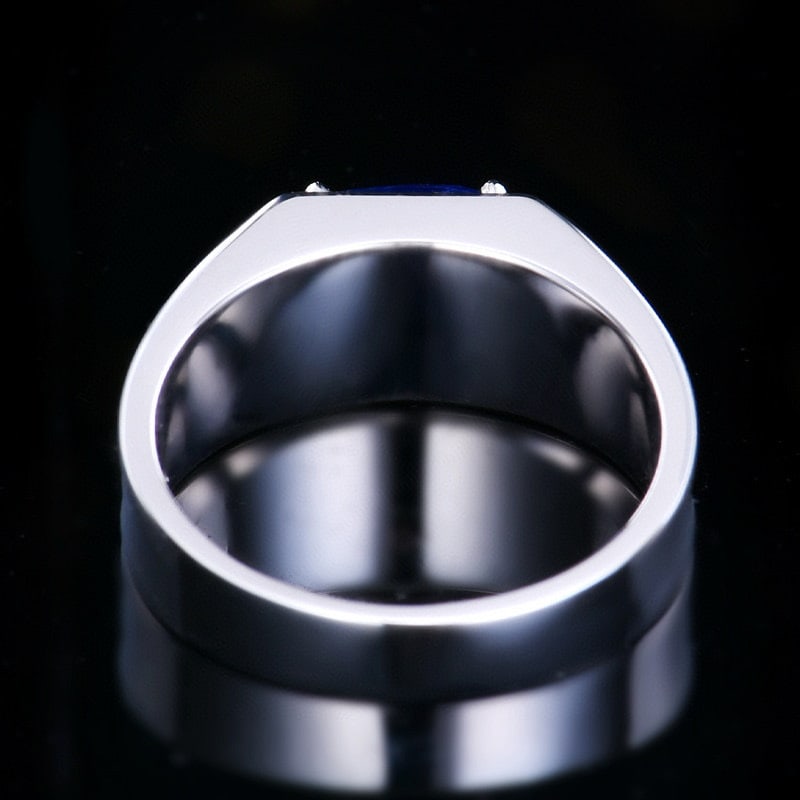 14k Gold 1.76 Ctw Natural Sapphire & Diamond Ring - 5