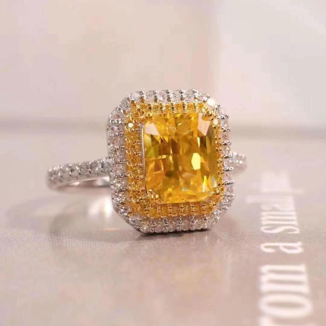 14k Gold 2.59 Ctw Natural Sapphire & Diamond Ring - 2