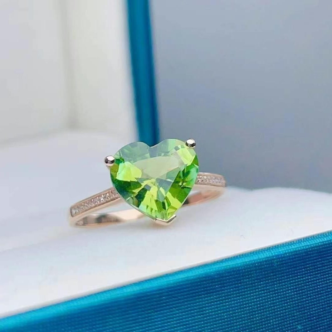 14k Gold 2.48 Ct Natural Tourmaline & Diamond Ring - 3