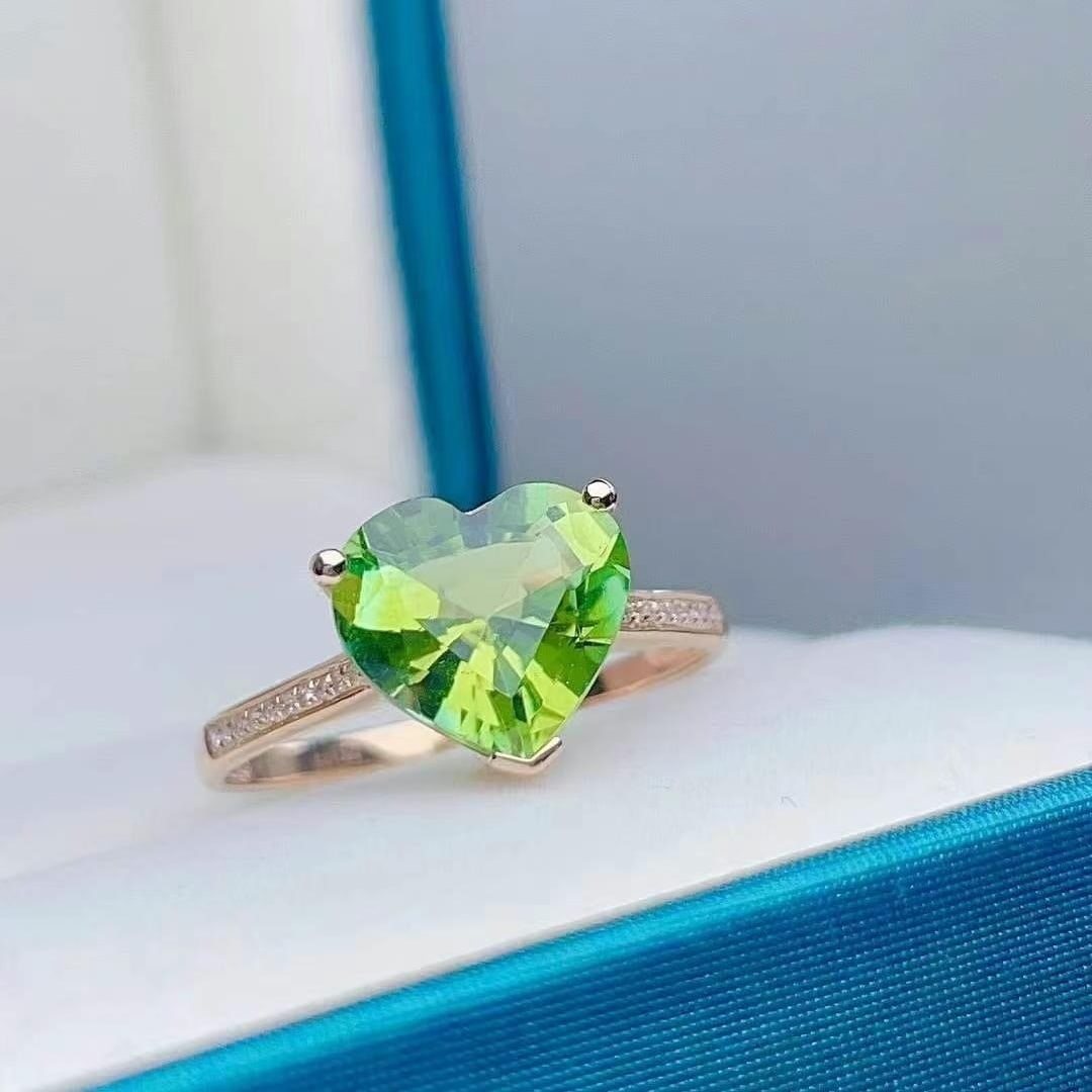 14k Gold 2.48 Ct Natural Tourmaline & Diamond Ring - 4