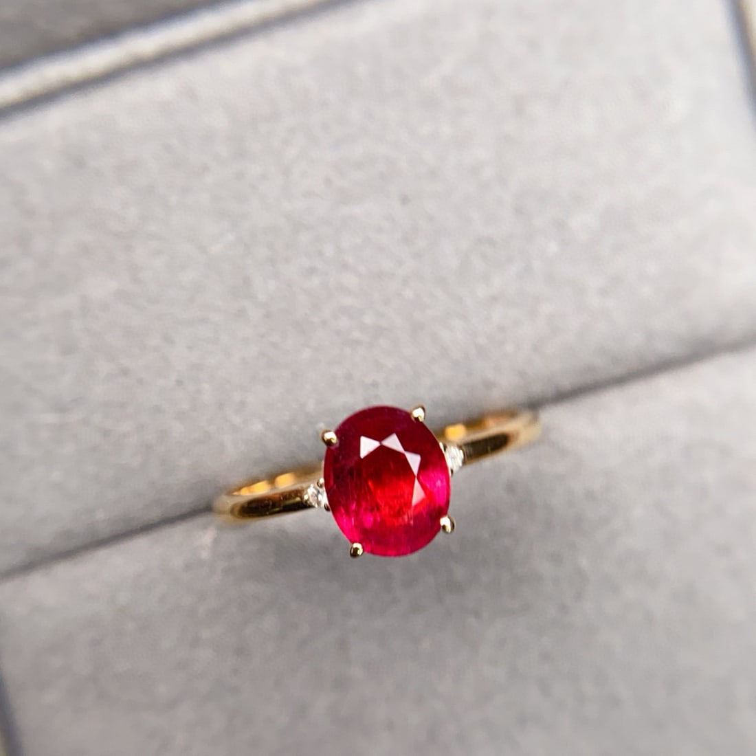 14k Gold 1.32 Ctw Natural Tourmaline & Diamond Ring - 6