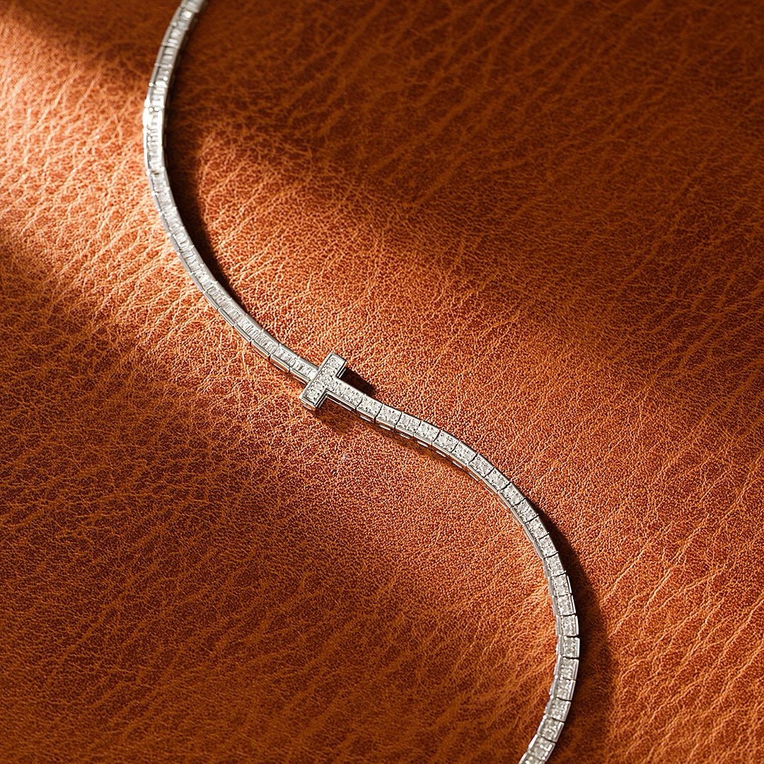 14k Gold 0.49 Ct Natural H Diamond Bracelet - 2