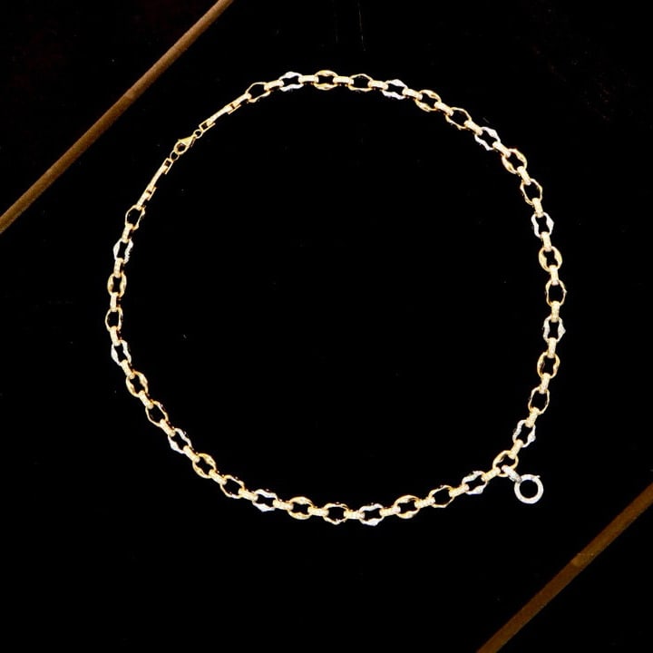 14k Gold 1.2 Ct Natural H Diamond Necklace - 6