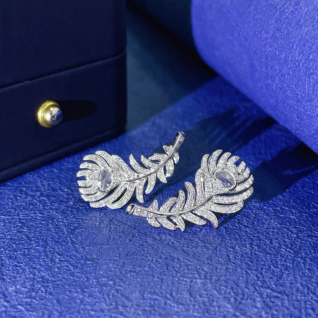 14k Gold 0.74 Ctw Lab Grown Diamond & Lab Grown Diamond Earrings - 2