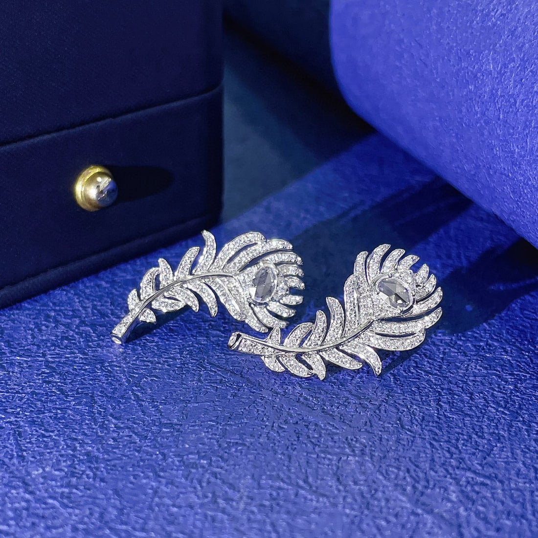 14k Gold 0.74 Ctw Lab Grown Diamond & Lab Grown Diamond Earrings - 3