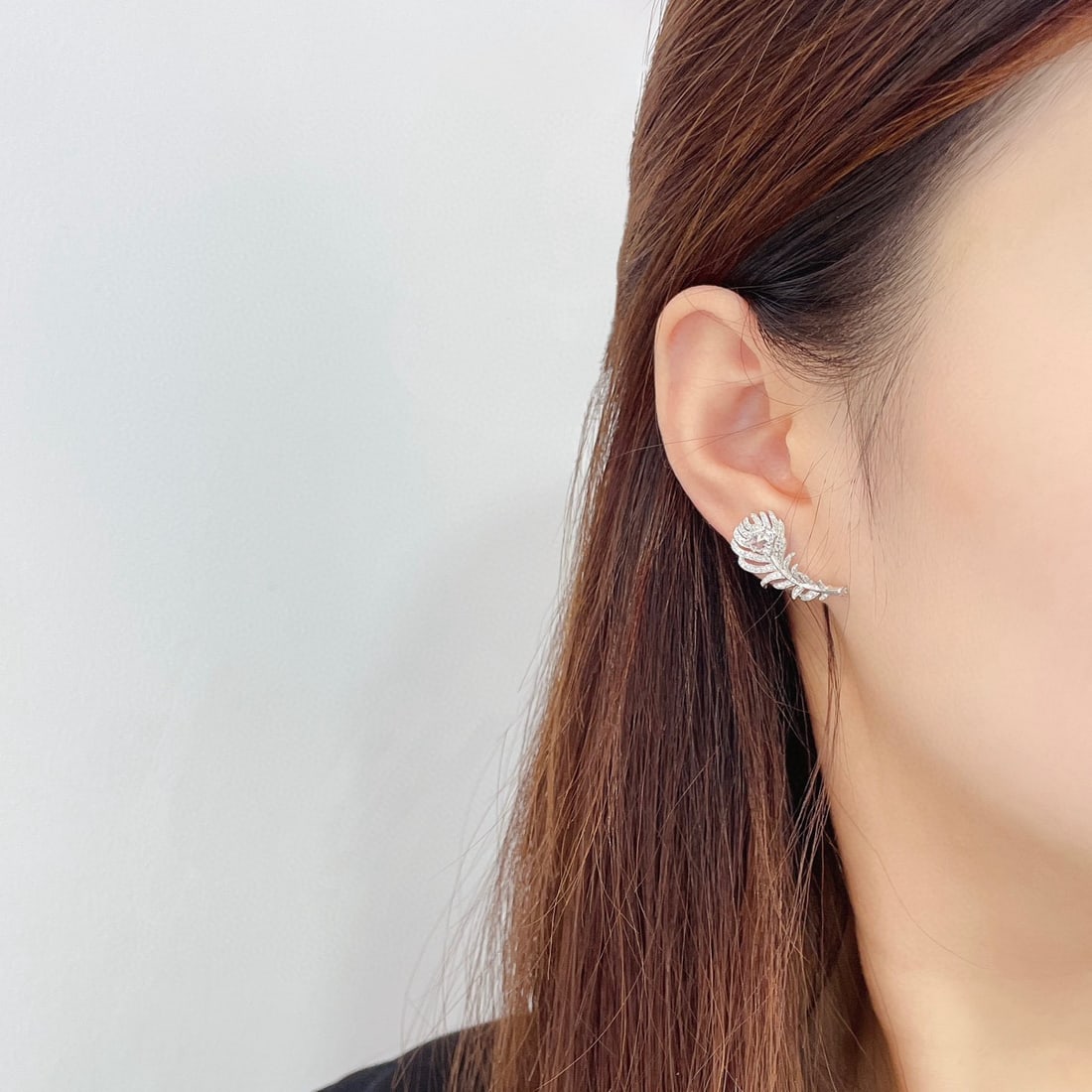 14k Gold 0.74 Ctw Lab Grown Diamond & Lab Grown Diamond Earrings - 4