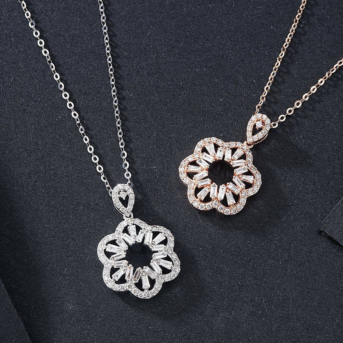 14k Gold 0.64 Ctw Natural H Diamond Pendant( Without Chain ) - 5