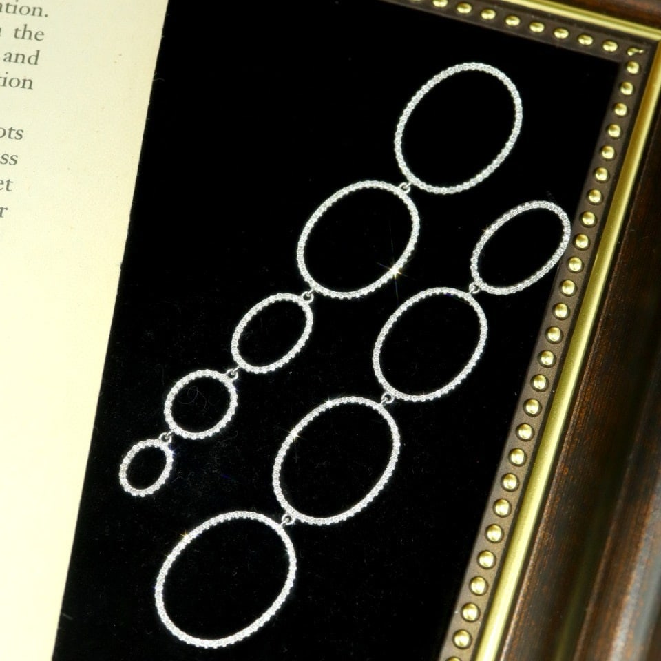 14k Gold 1.08 Ct Natural H Diamond Earrings - 2