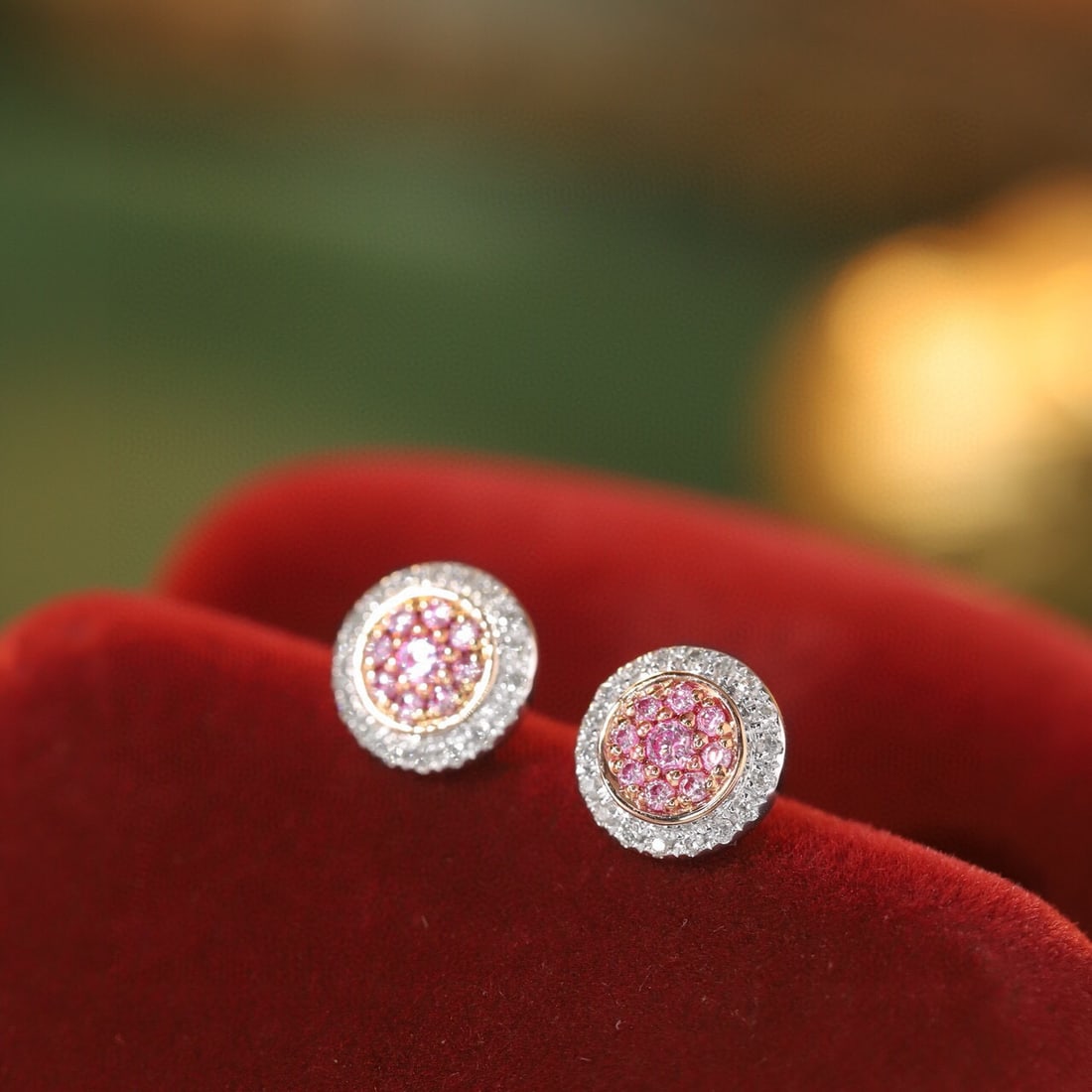 14k Gold 0.4 Ct Natural Color Diamond Earrings: Ref:230953160 // gold content:14k gold // main gemstone:diamond // shape:round // carat weight:0. 4ct // clarity grade:vs-si // color:color // treatment:natural // cut grade:g // Condition: New Low E