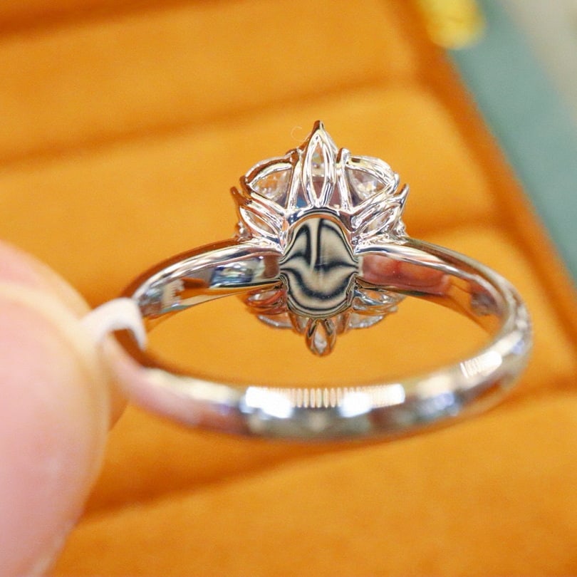 14k Gold 2.46 Ctw Natural Sapphire & Diamond Ring - 4