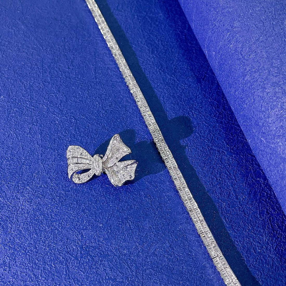 14k Gold 2.85 Ctw Natural H Diamond Bracelet - 5