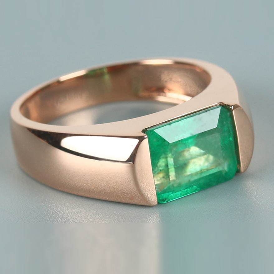 14k Gold 2.26 Ct Natural Emerald Ring (1 of 6)