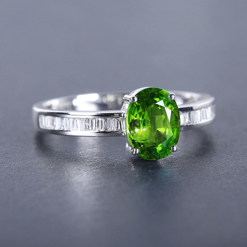 14k Gold 1.68 Ctw Natural Sapphire & Diamond Ring - 3