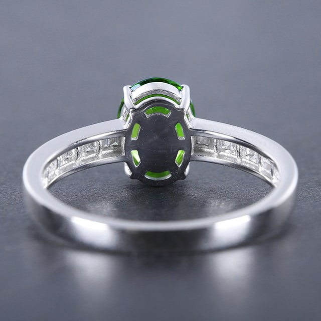 14k Gold 1.68 Ctw Natural Sapphire & Diamond Ring - 5