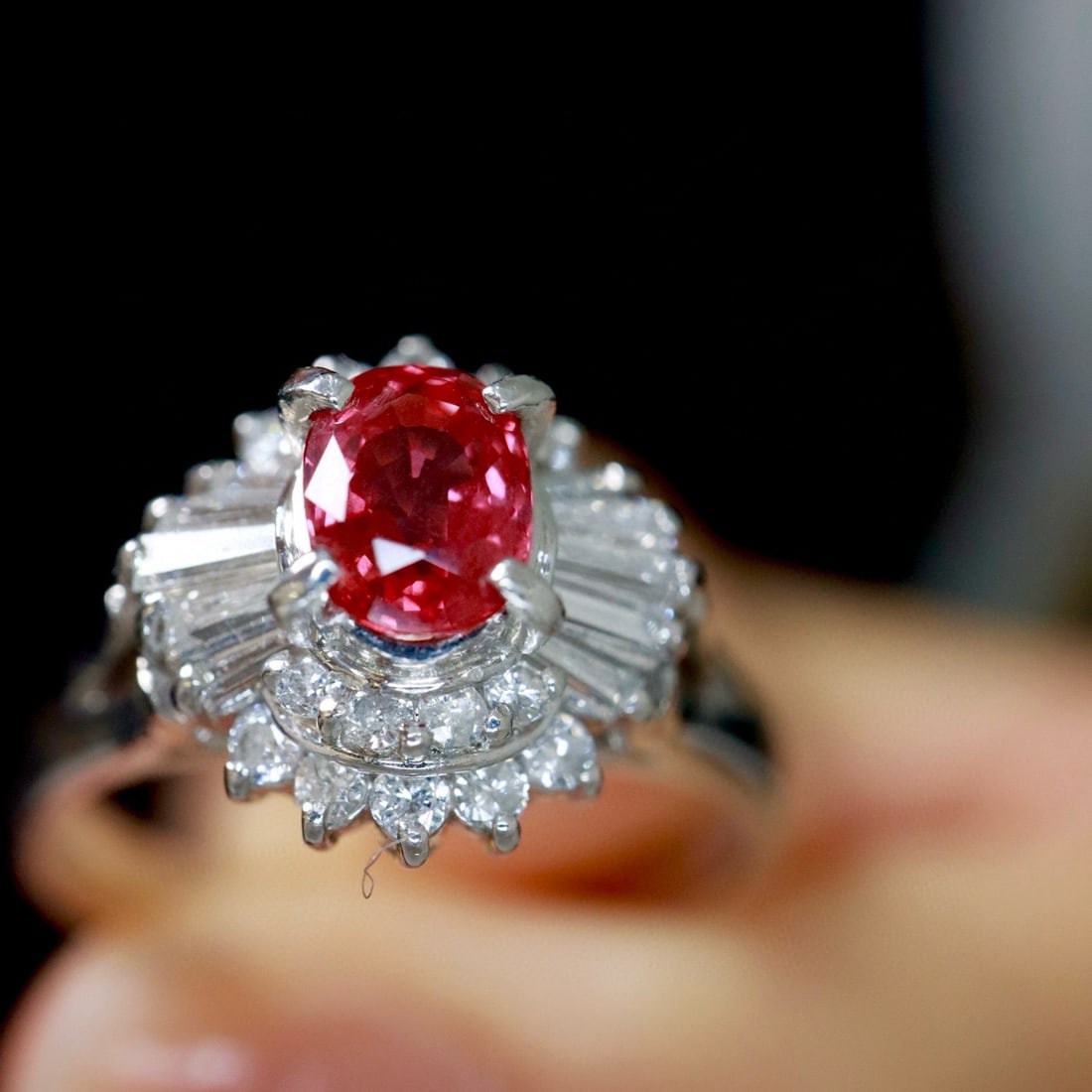 14k Gold 1.05 Ctw Natural Ruby & Diamond Ring - 2