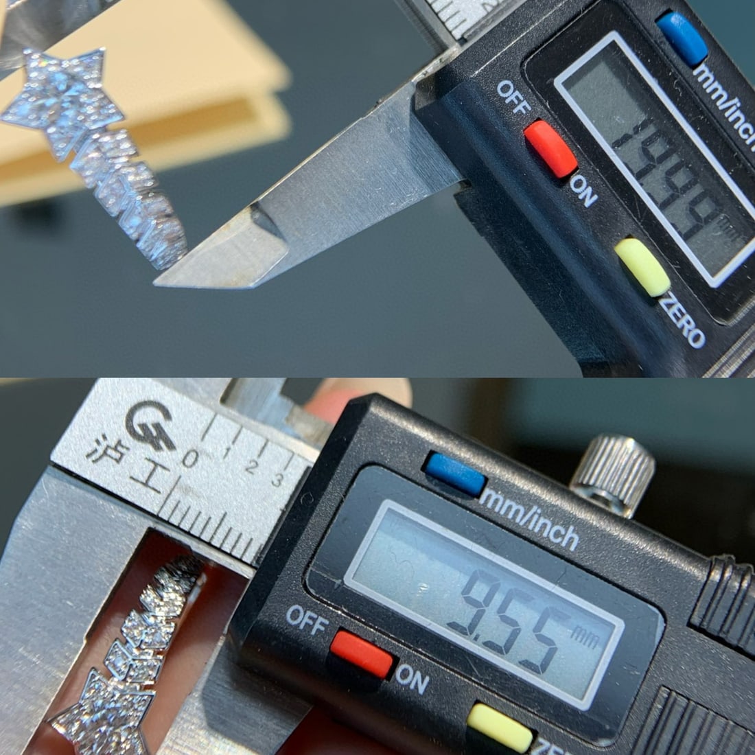 14k Gold 0.48 Ctw Natural H Diamond Ring - 6