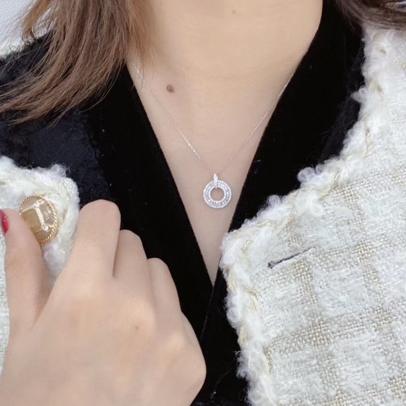 14k Gold 0.5 Ct Natural H Diamond Pendant( Without Chain ) - 6