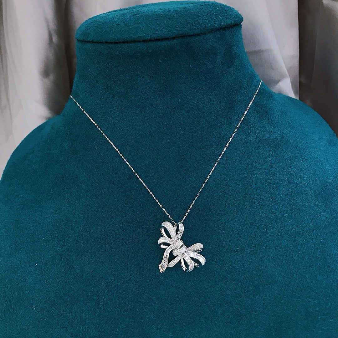 14k Gold 0.68 Ct Natural H Diamond Pendant( Without Chain ) - 5