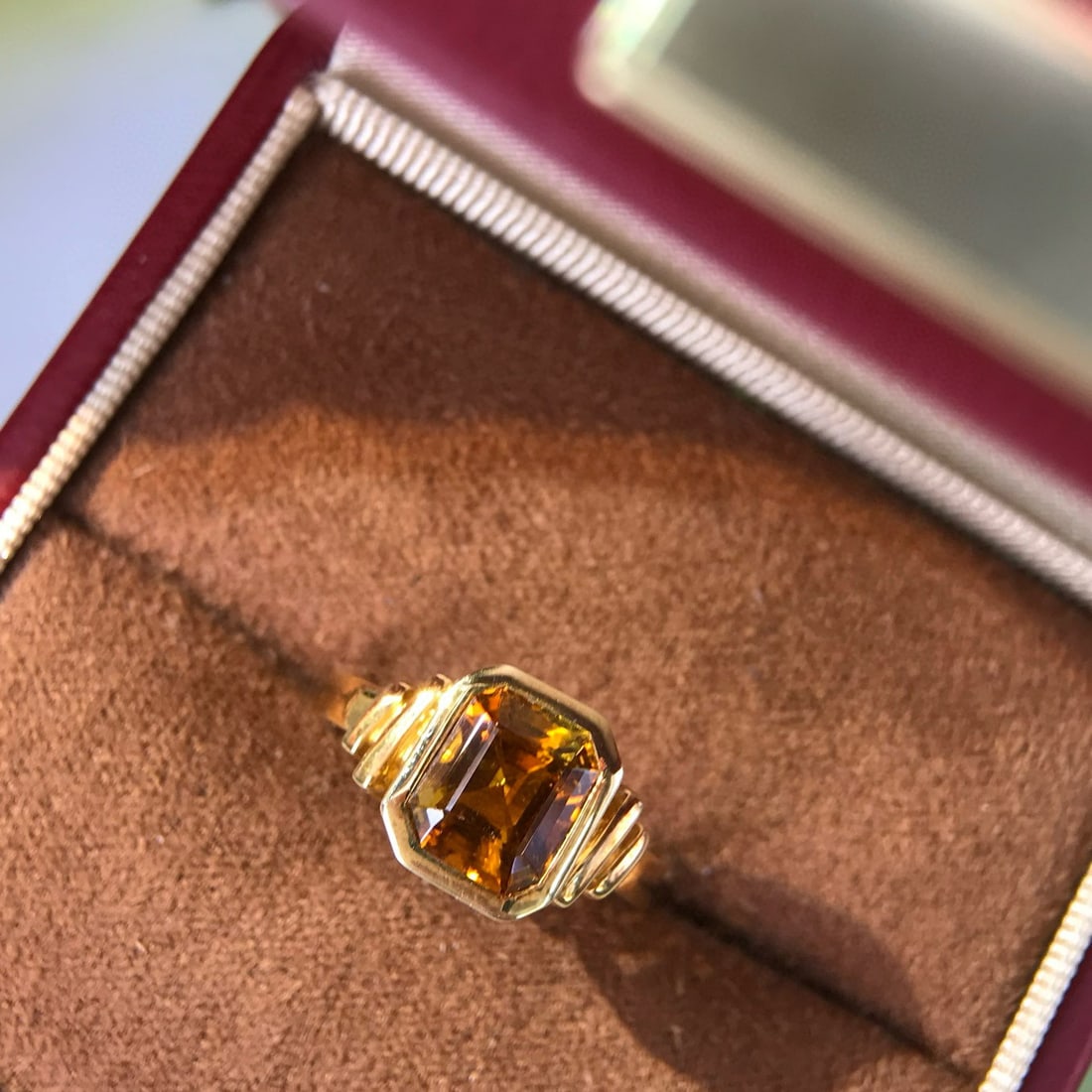 14k Gold 2.9 Ct Natural Tourmaline Ring - 4