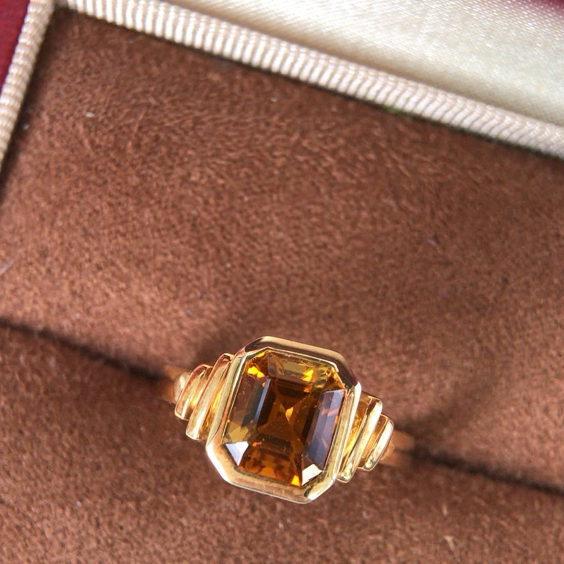 14k Gold 2.9 Ct Natural Tourmaline Ring - 7