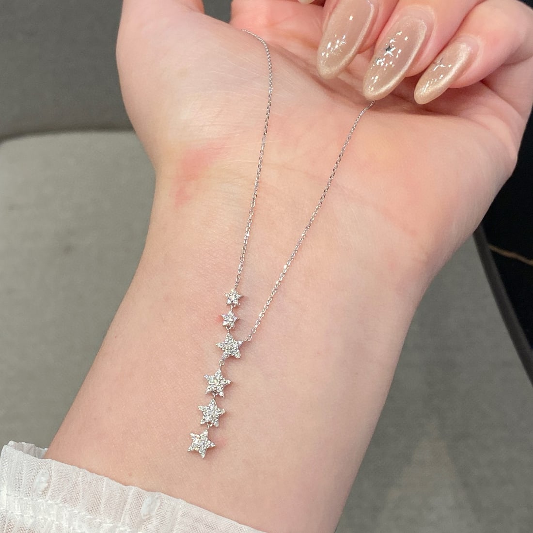 14k Gold 0.2 Ct Natural H Diamond Earrings - 6