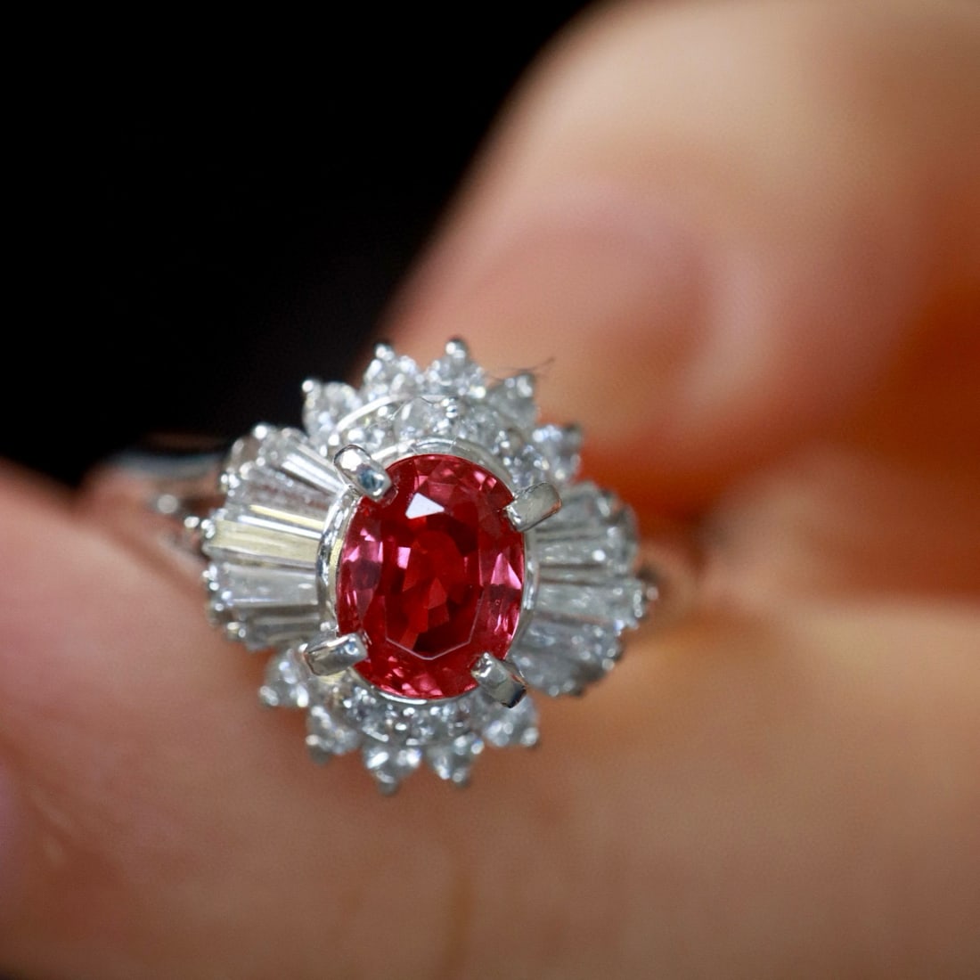 14k Gold 1.05 Ctw Natural Ruby & Diamond Ring - 3