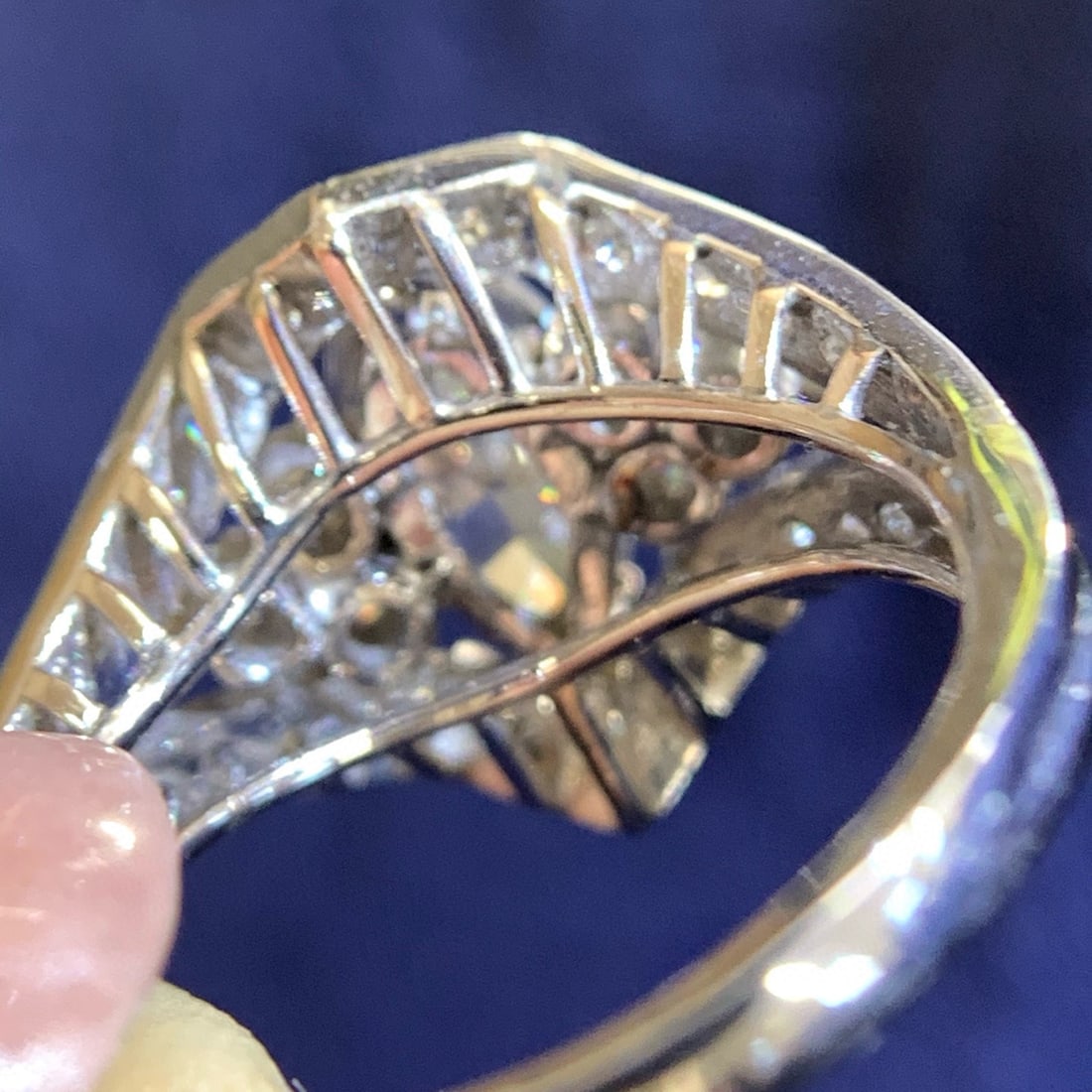 14k Gold 1.28 Ctw Natural H Diamond Ring - 3