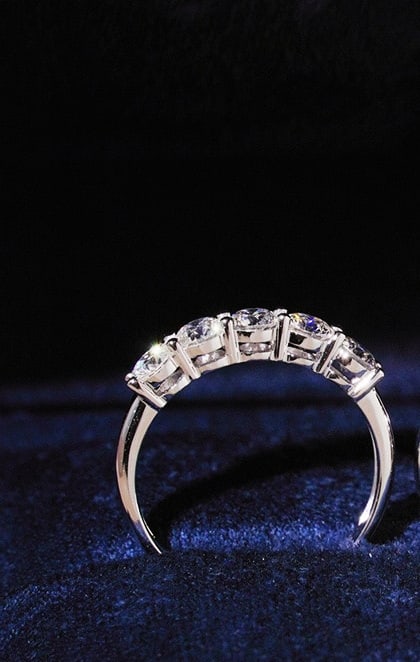 14k Gold 1 Ct Natural H Diamond Ring (1 of 2)