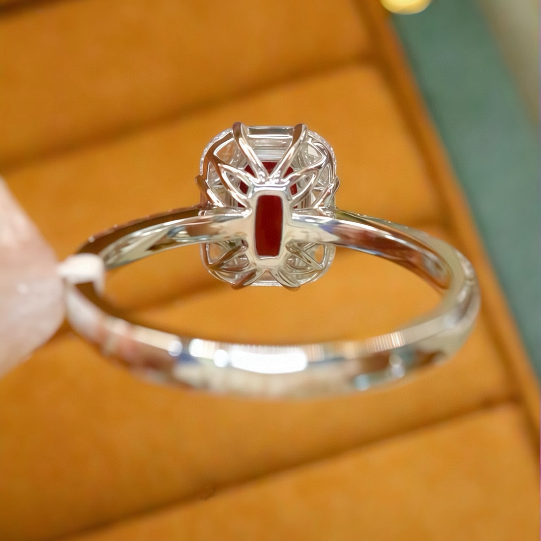 14k Gold 1.52 Ctw Natural Ruby & Diamond Ring - 4