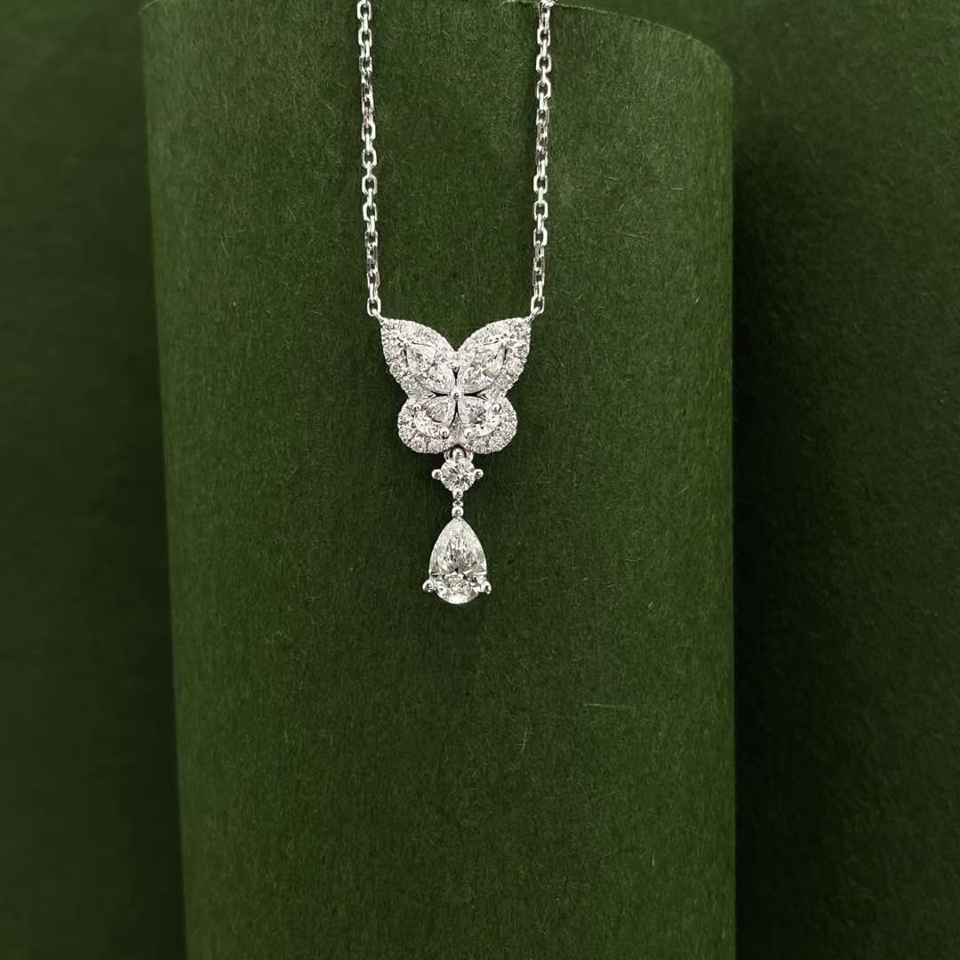 Gia Certified 14k Gold 0.77 Ctw Natural D Vs2 Pear Diamond Necklace: Ref:231061250 // gold content:14k gold // main gemstone:diamond // certified:gia // shape:pear // carat weight:0. 3ct // clarity grade:vs2 // color:d // treatment:natural // cut grade:ex // //