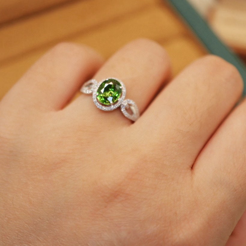 14k Gold 1.73 Ctw Natural Sapphire & Diamond Ring - 5