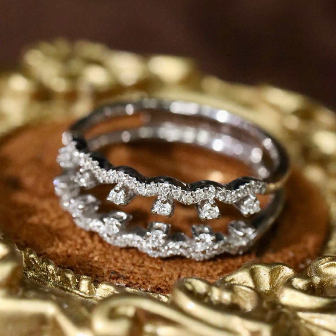 14k Gold 1.40 Ctw Natural Ruby & Diamond Ring - 3