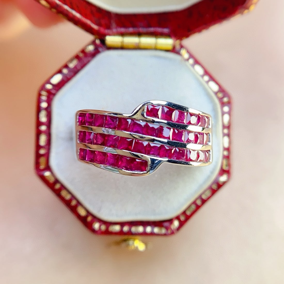 14k Gold 2.00 Ct Natural Ruby Ring - 2