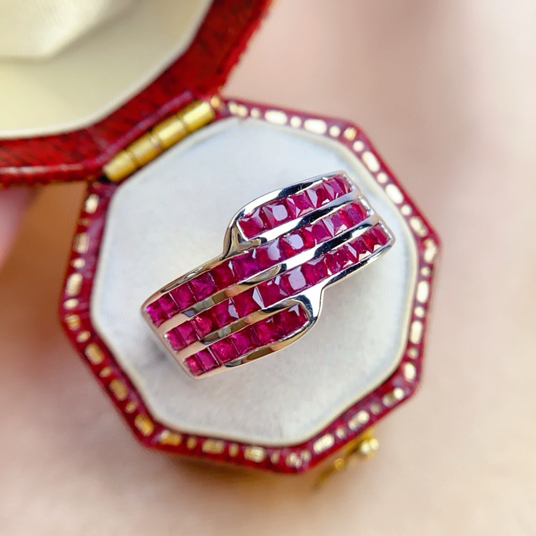 14k Gold 2.00 Ct Natural Ruby Ring - 3