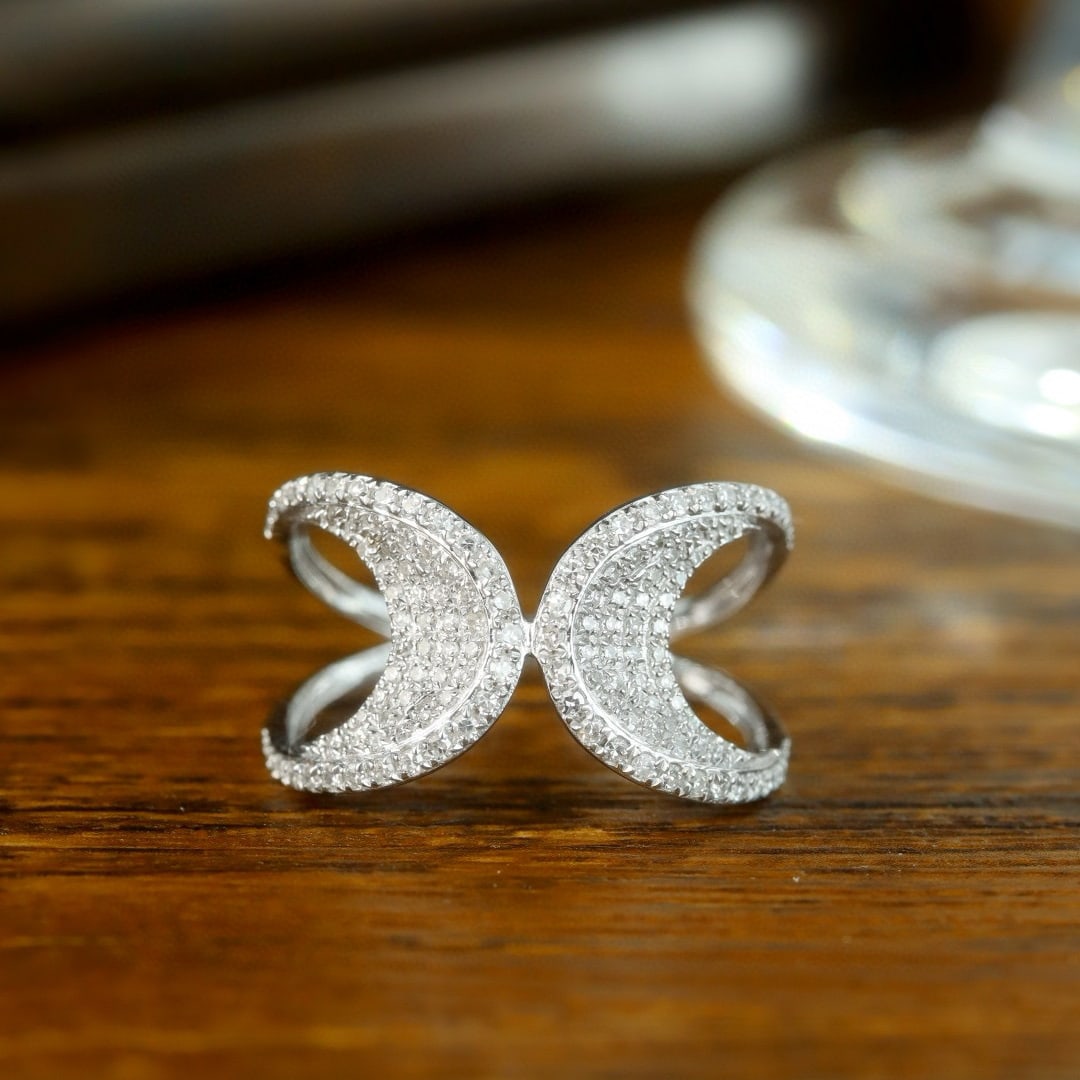 14k Gold 0.40 Ct Natural H Diamond Ring: Ref:231066413 // gold content:14k gold // ring size:7. 25us // // main gemstone:diamond // shape:round // carat weight:0. 40ct // clarity grade:vs-si // color:h // treatment:natural // cut grade:g